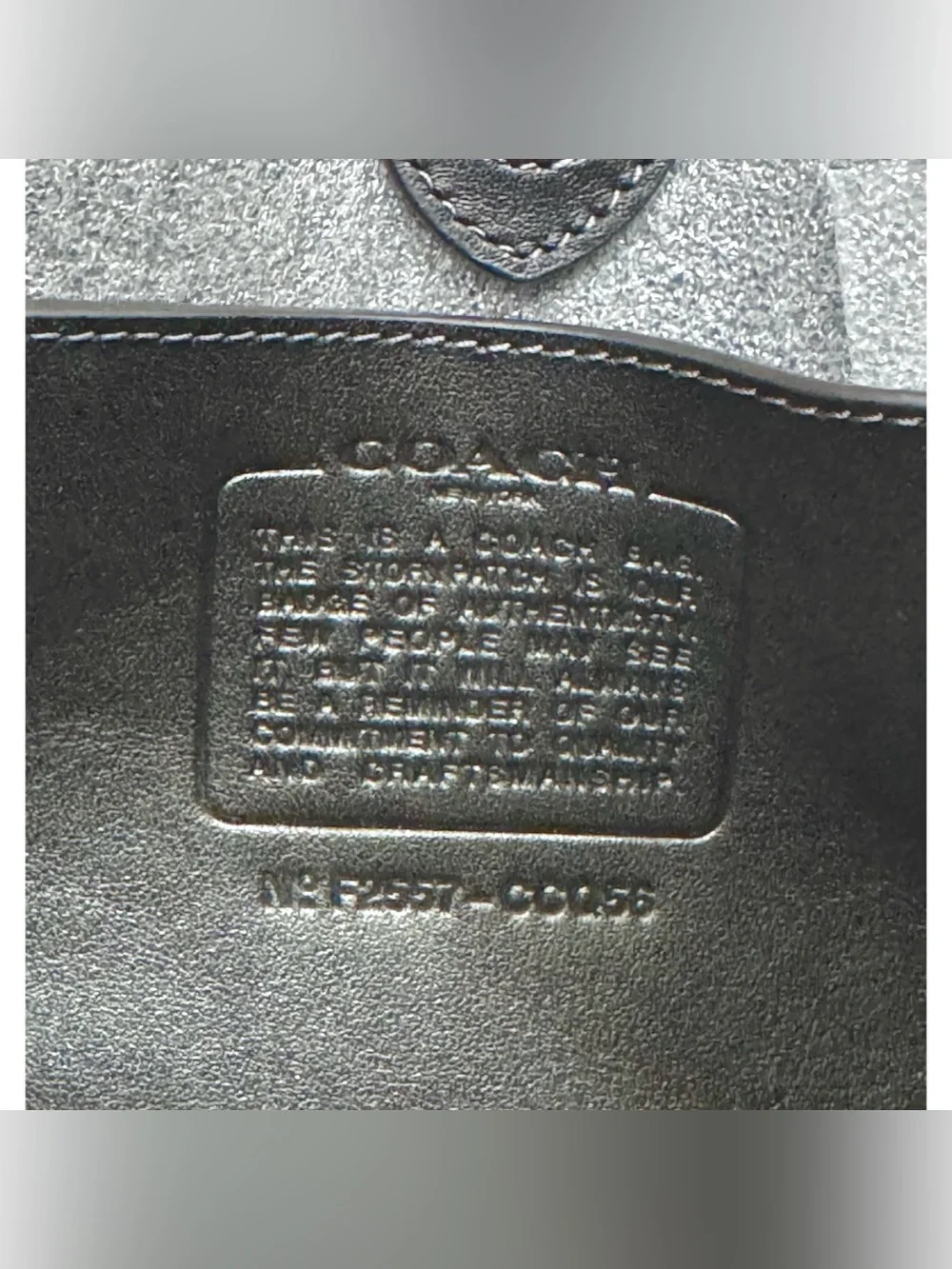COACH BROOKLYN SHOULDER BAG 23, BLACK